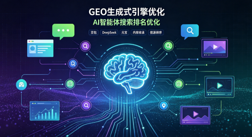 罗庄区GEO 浪潮来袭：生成式引擎优化崛起，创作者争抢豆包、DeepSeek、元宝智能体流量入口